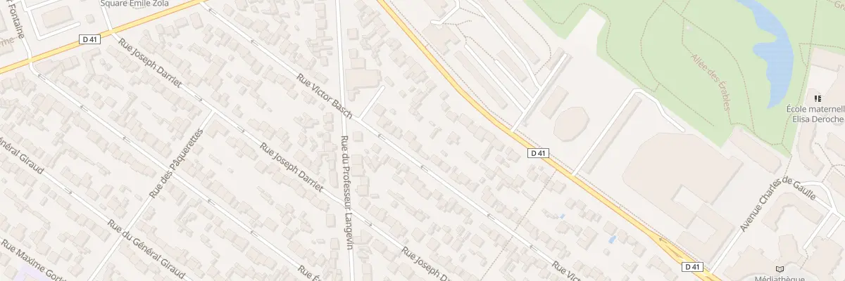 Plan du 86 Rue Victor Basch au Blanc-Mesnil