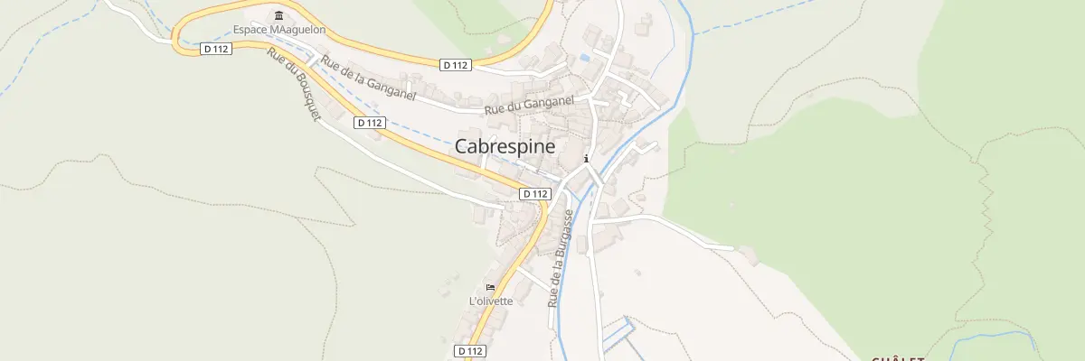 Plan du 68 Le Village à Cabrespine