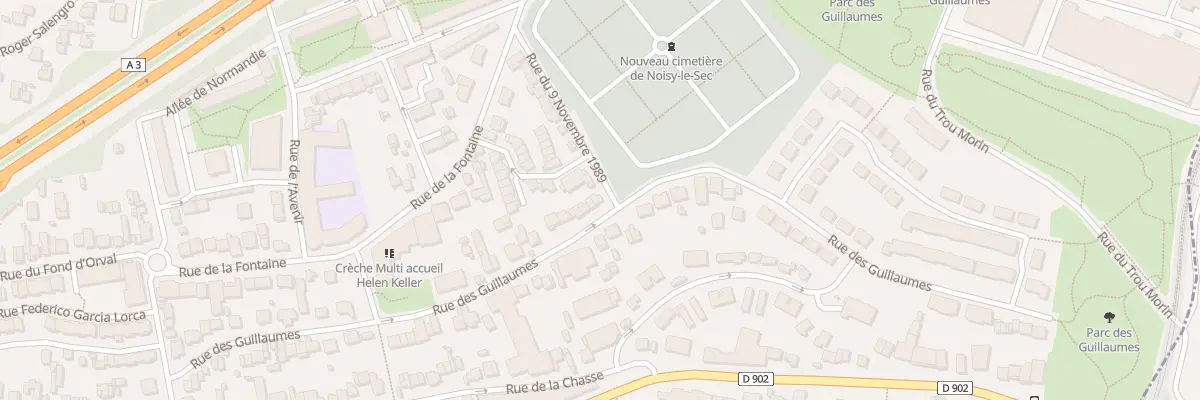 Plan du 69 Rue des Guillaumes à Noisy-le-Sec