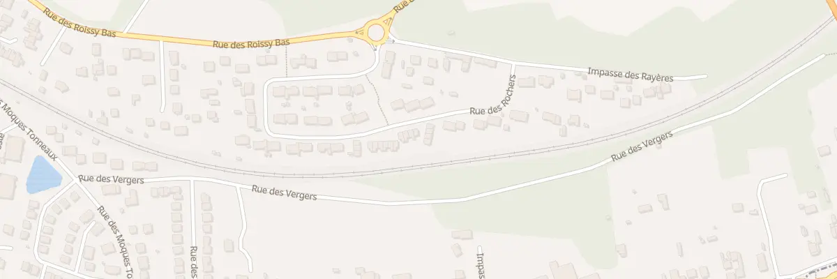 Plan du 60 Rue des Rochers à Ormoy