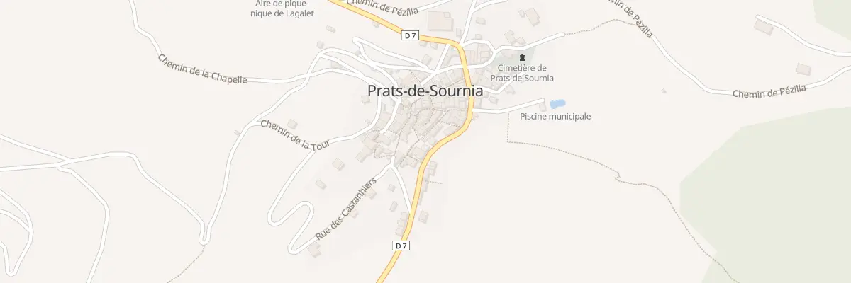 Plan du 9 Rue des Albères à Prats-de-Sournia