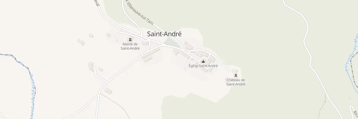 Plan du 5004 Saint Andre à Saint-André