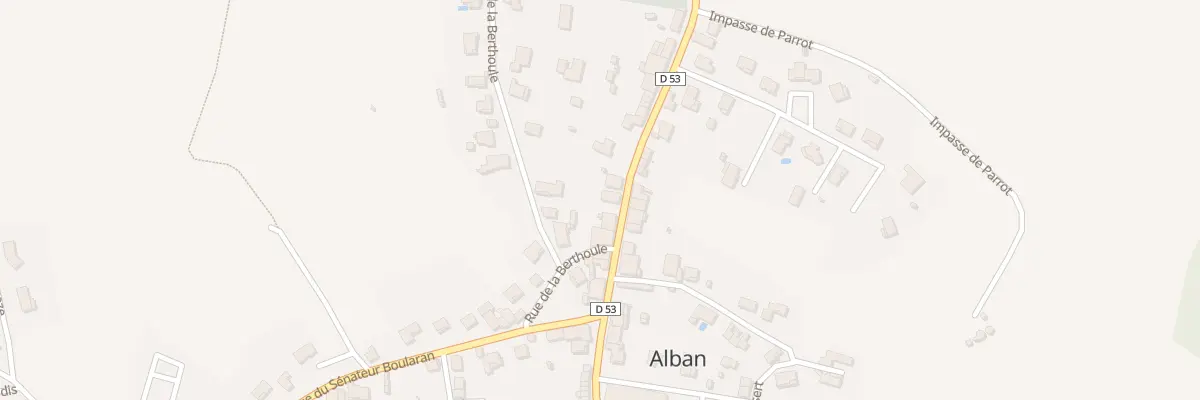 Plan du 17 Av de Saint-André à Alban