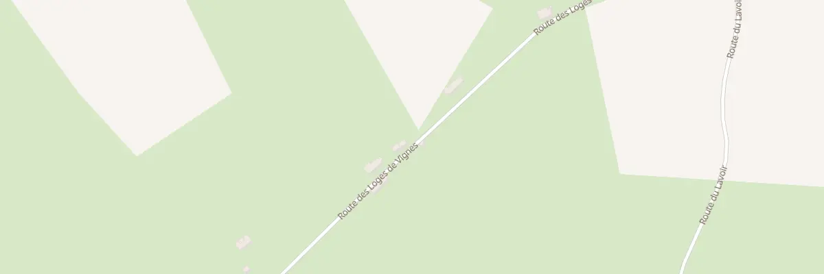 Plan du 1603 Rte des Loges de Vigne à Vesdun