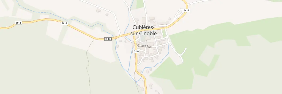 Plan du 10 Le Village à Cubières-sur-Cinoble