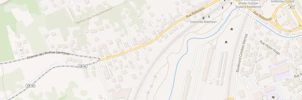 Plan du 39 Rue de Robinson à Corbeil-Essonnes