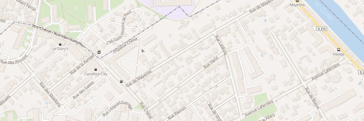 Plan du 45 Rue de Mayenne à Créteil