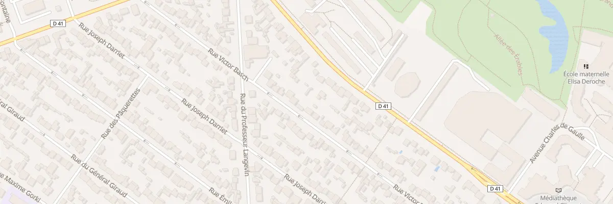 Plan du 84 Rue Victor Basch au Blanc-Mesnil