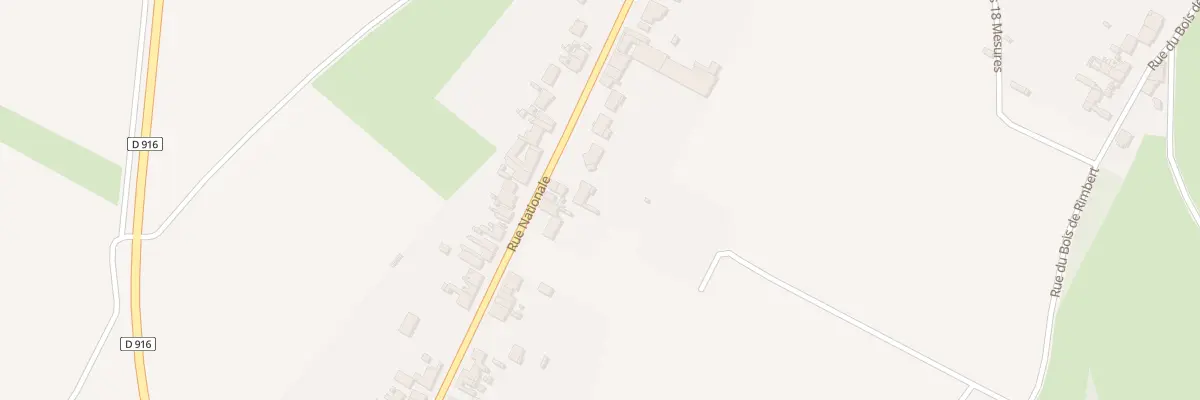Plan du 7A Rue Nationale à Burbure