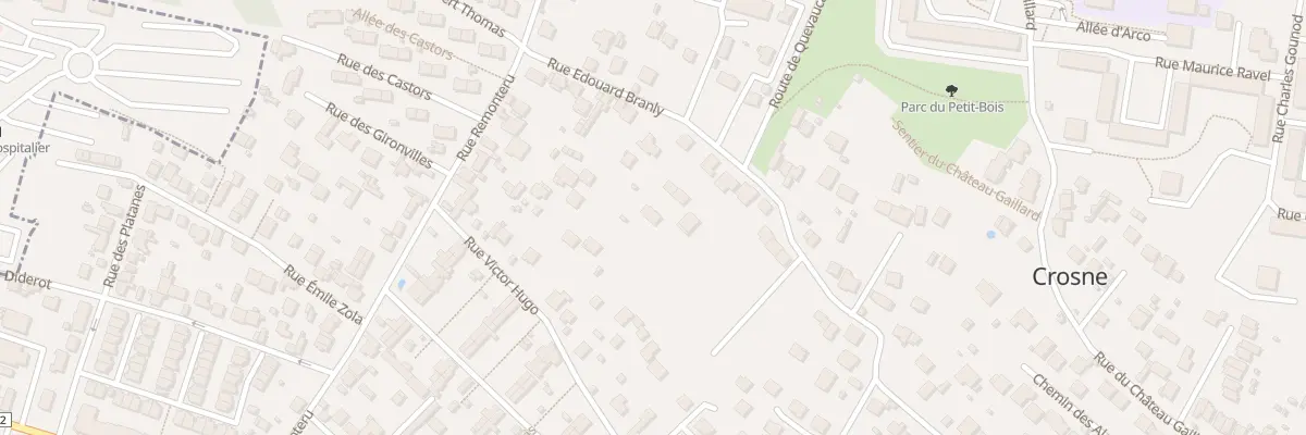 Plan du 71B Rue Edouard Branly à Crosne