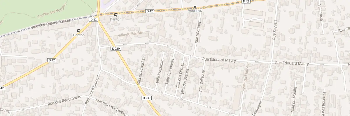 Plan du 169 Rue Édouard Maury à Fontenay-sous-Bois