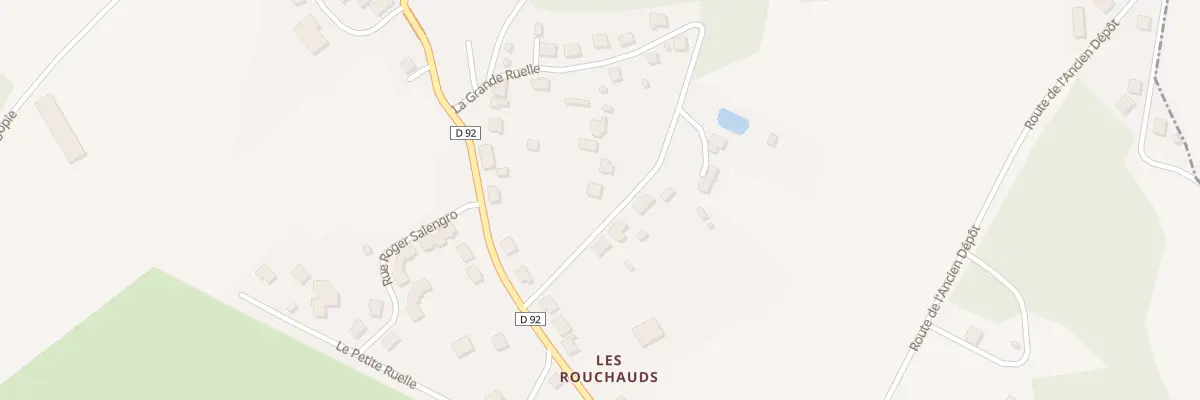 Plan du 18 La Gde Ruelle à Merlines