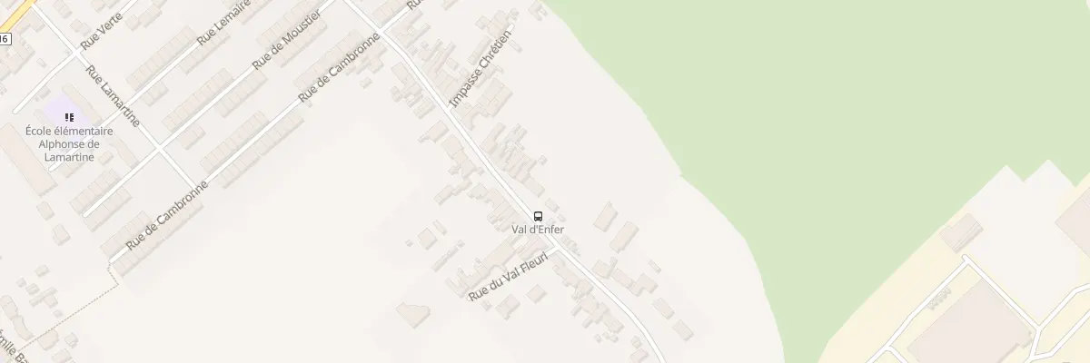 Plan du 318 Rue Raoul Briquet à Auchel