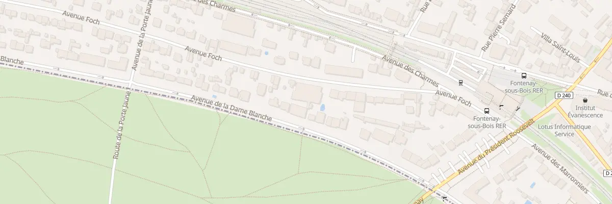 Plan du 37 Av Foch à Fontenay-sous-Bois