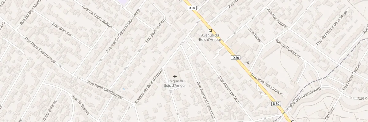 Plan du 8 Rue Fernand Pelloutier à Drancy