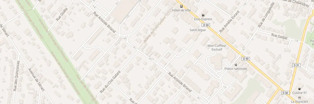 Plan du 61 Rue Aristide Briand à Montgeron