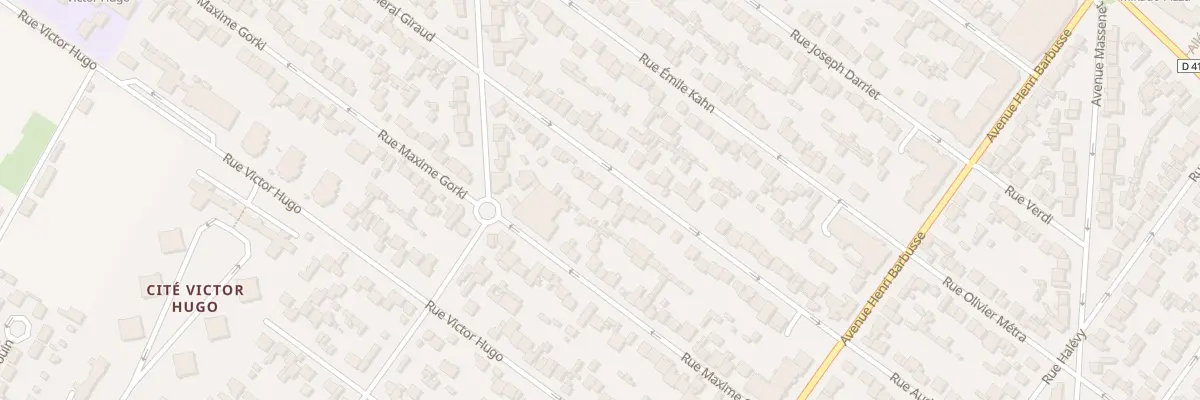 Plan du 35 Rue du Gen Giraud au Blanc-Mesnil