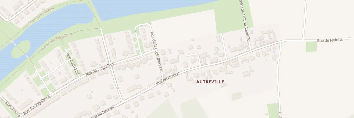 Plan du 835 Rue de Nointel à Breuil-le-Sec
