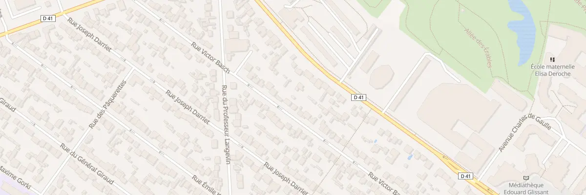 Plan du 82 Rue Victor Basch au Blanc-Mesnil