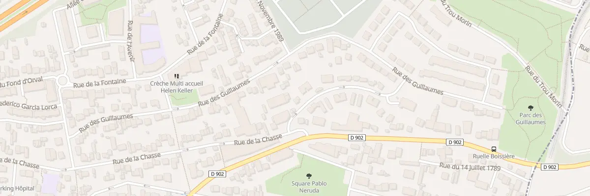 Plan du 11 Rue Lucie Aubrac à Noisy-le-Sec