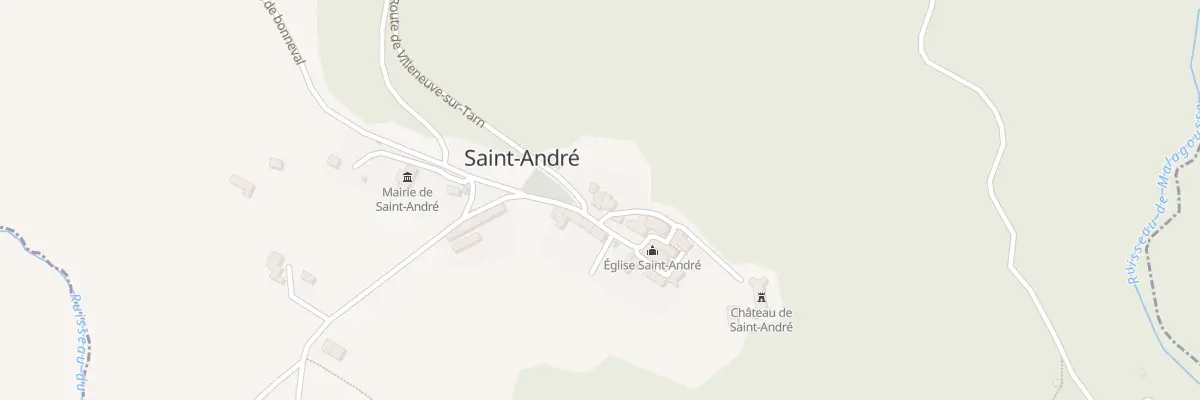 Plan du 5040A Saint Andre à Saint-André