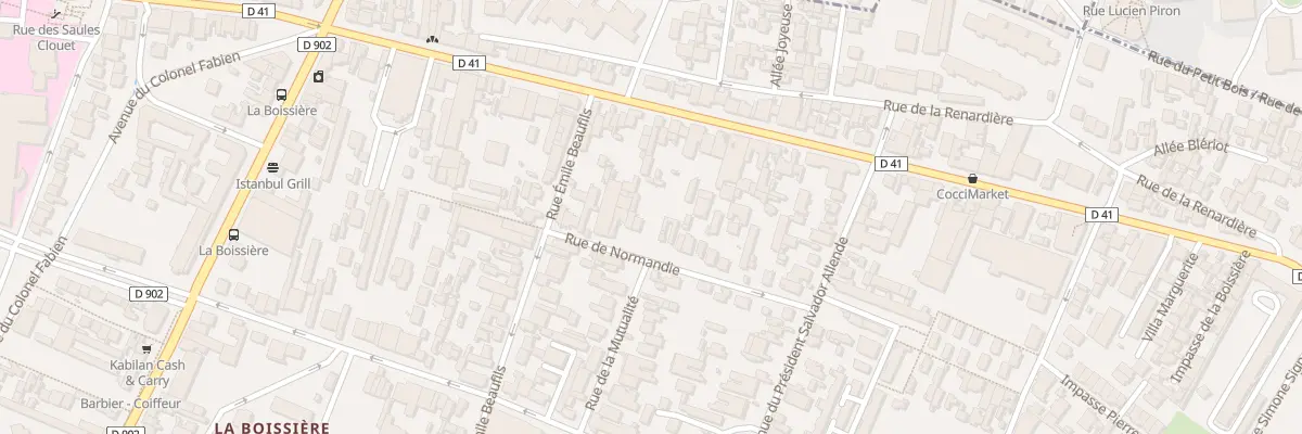 Plan du 15 Rue de Normandie à Montreuil