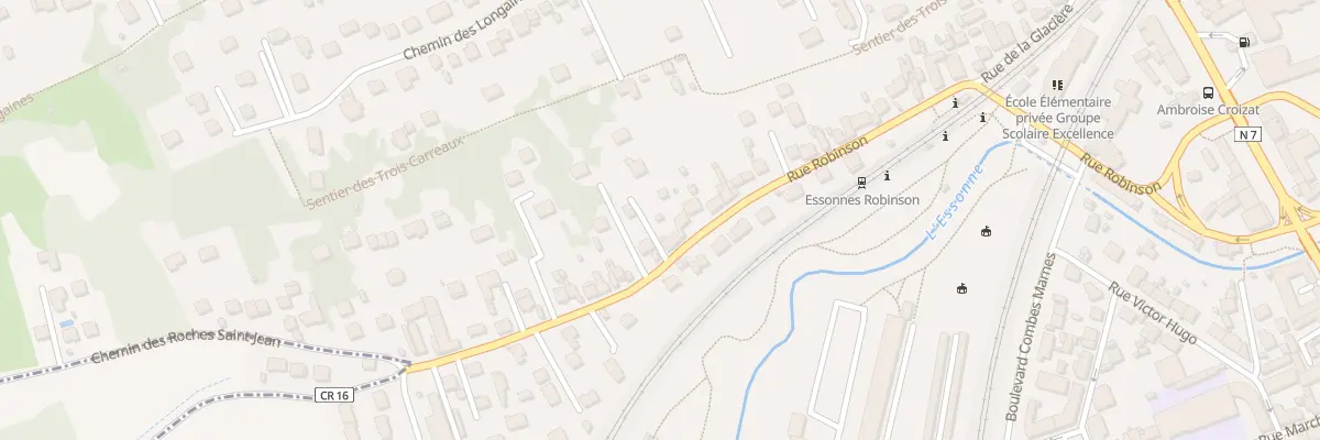 Plan du 62 Rue de Robinson à Corbeil-Essonnes