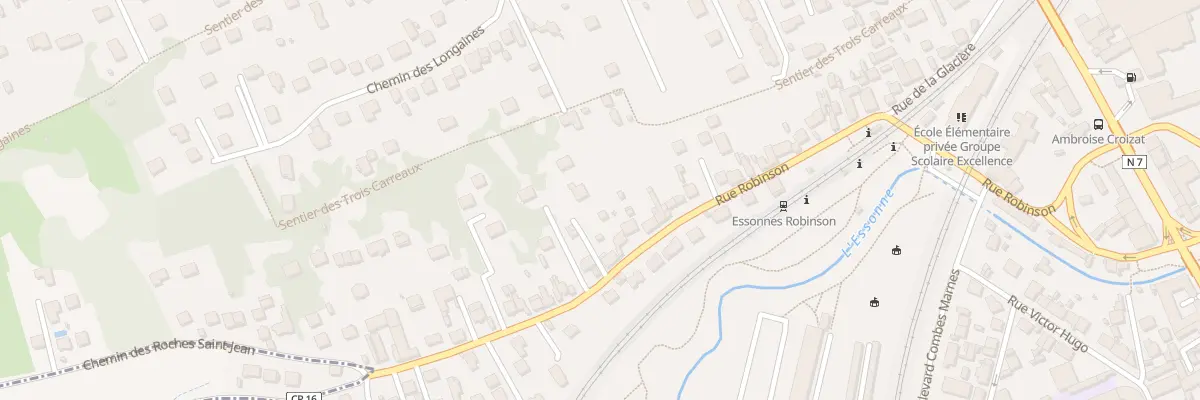 Plan du 60 Rue de Robinson à Corbeil-Essonnes
