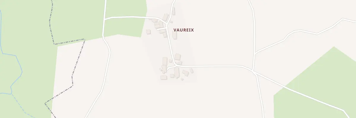 Plan du 3 Vaureix à Saint-Julien-la-Genête