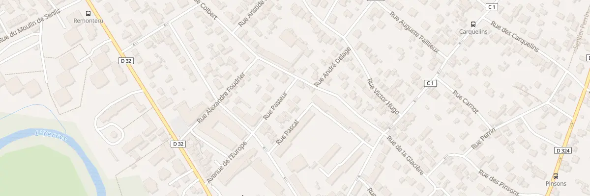 Plan du 12 Rue Pasteur à Crosne