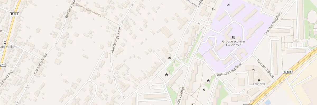 Plan du 107 Rue Gambetta à Villeneuve-Saint-Georges