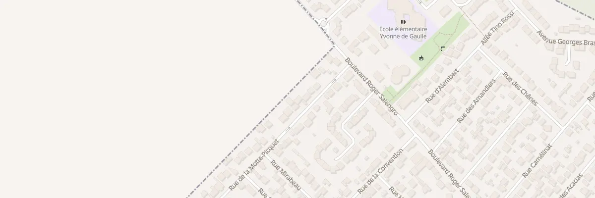 Plan du 35 Rue de la Motte Picquet à Goussainville