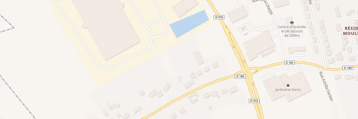 Plan du 115 Rue de la Haye à Lillers