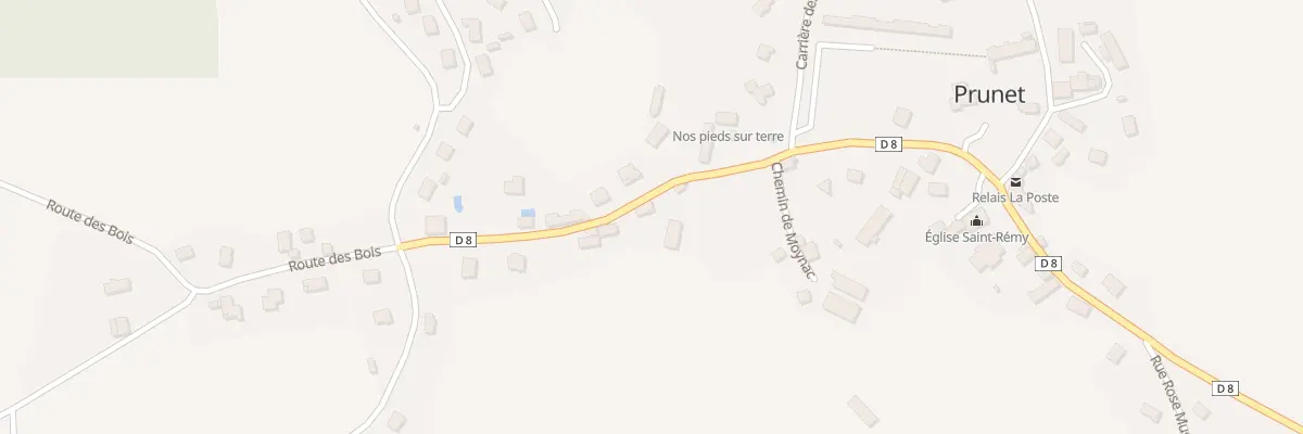 Plan du 13 Rue de la Maison Neuve à Prunet