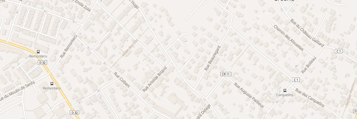Plan du 58 Rue Victor Hugo à Crosne
