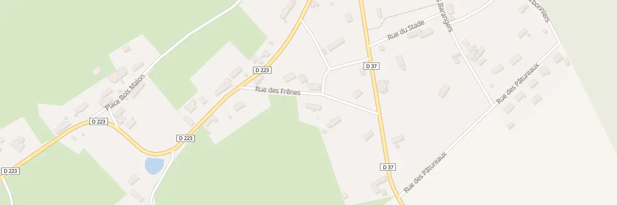 Plan du 4 Rue des Frênes à Uzay-le-Venon