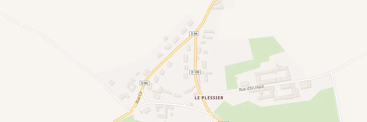 Plan du 9126F Le Plessier Hameau à Grivesnes