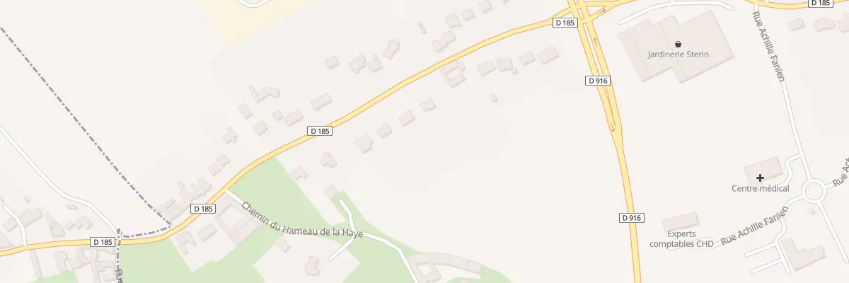 Plan du 76 Rue de la Haye à Lillers