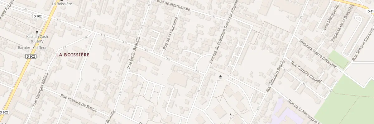 Plan du 83 Rue de la Demi-Lune à Montreuil