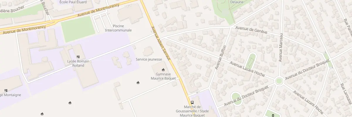 Plan du 58 Av Albert Sarrault à Goussainville