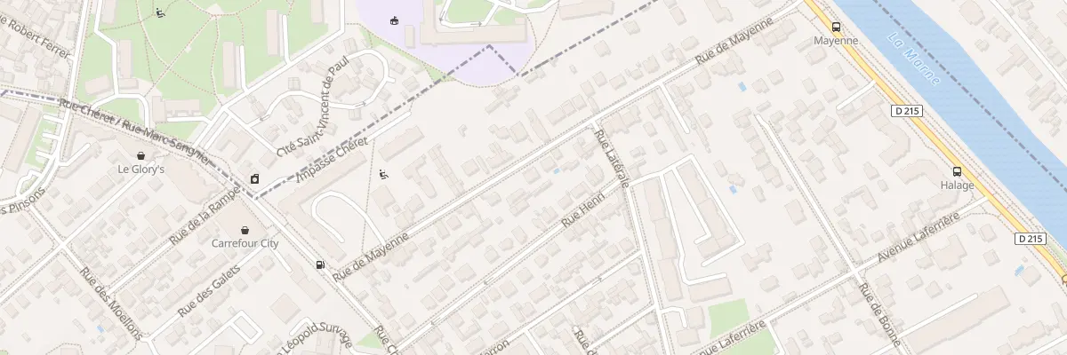 Plan du 39 Rue de Mayenne à Créteil