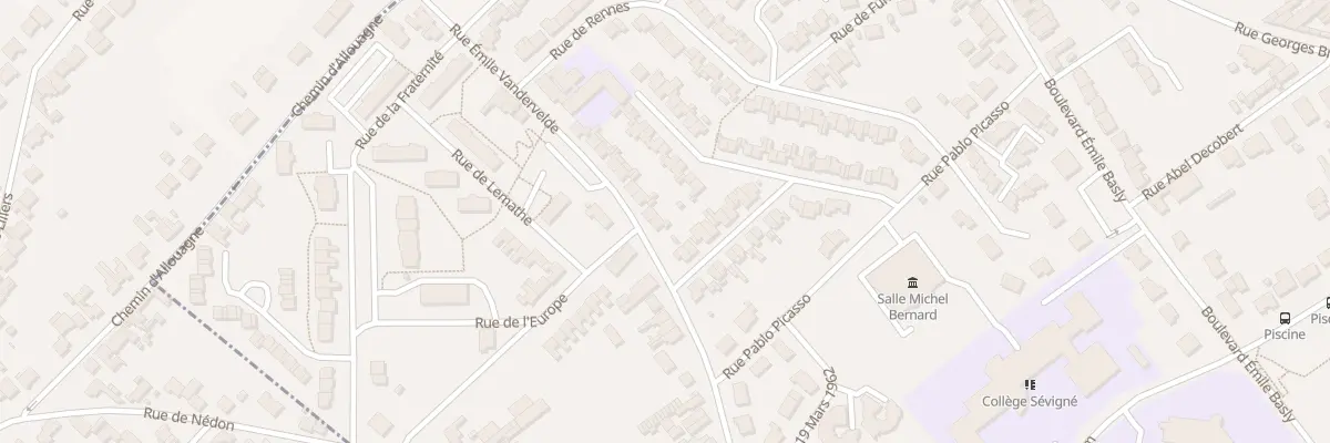Plan du 82 Rue Emile Vandervelde à Auchel