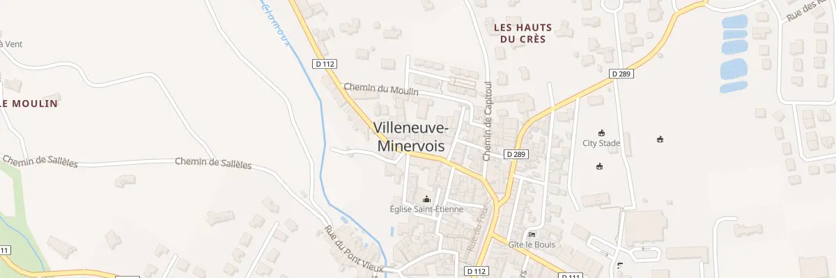 Plan du 12 Pl Isarn d’Aragon à Villeneuve-Minervois