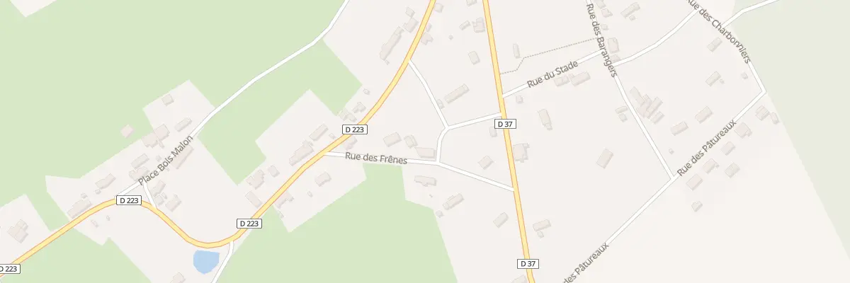 Plan du 1 Rue des Frênes à Uzay-le-Venon