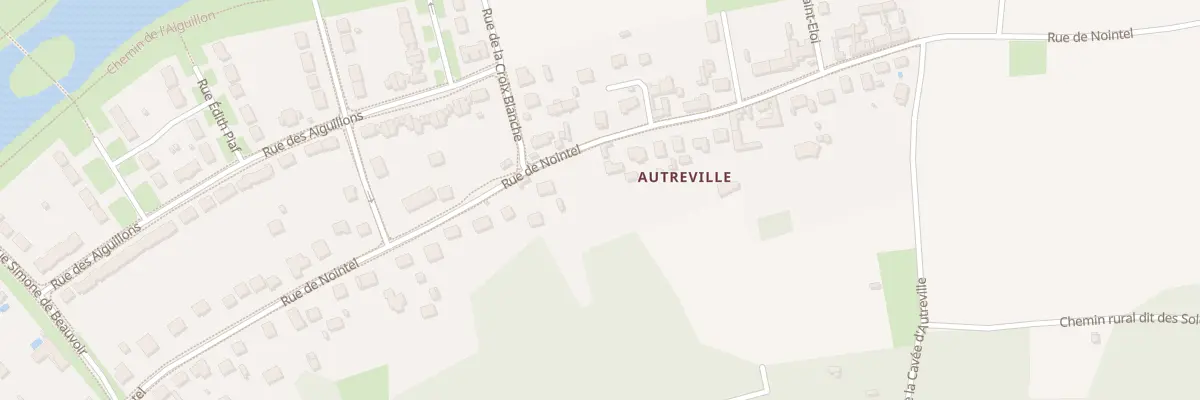 Plan du 834 Rue de Nointel à Breuil-le-Sec