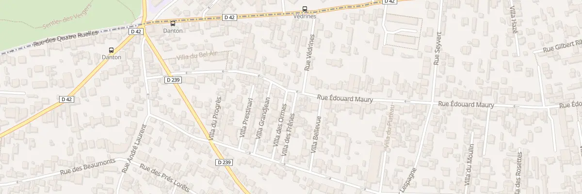 Plan du 165 Rue Édouard Maury à Fontenay-sous-Bois
