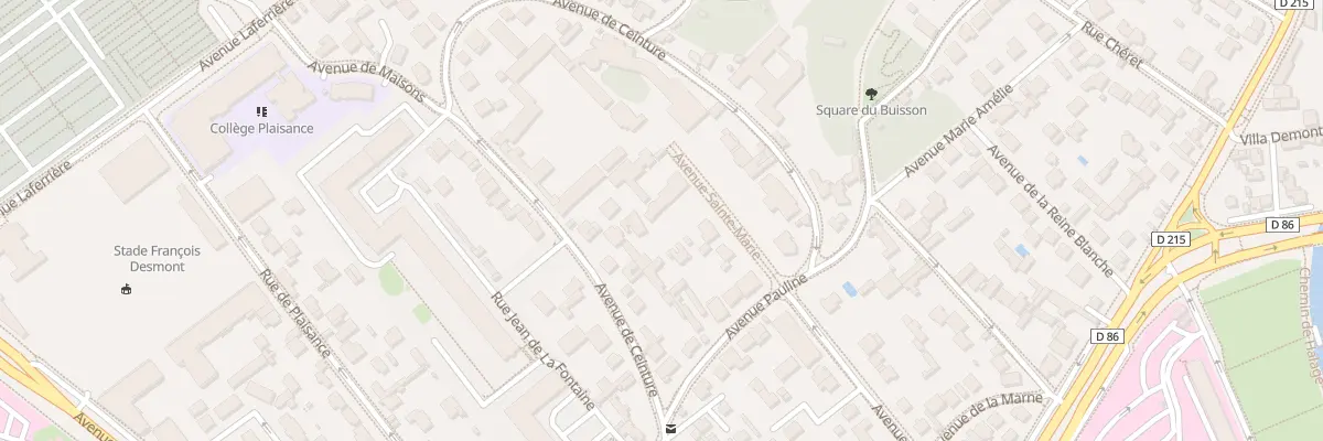 Plan du 37T Av Sainte-marie à Créteil