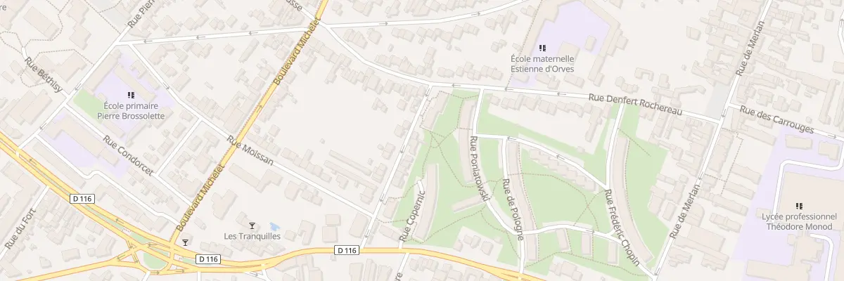 Plan du 24 Rue Parmentier à Noisy-le-Sec