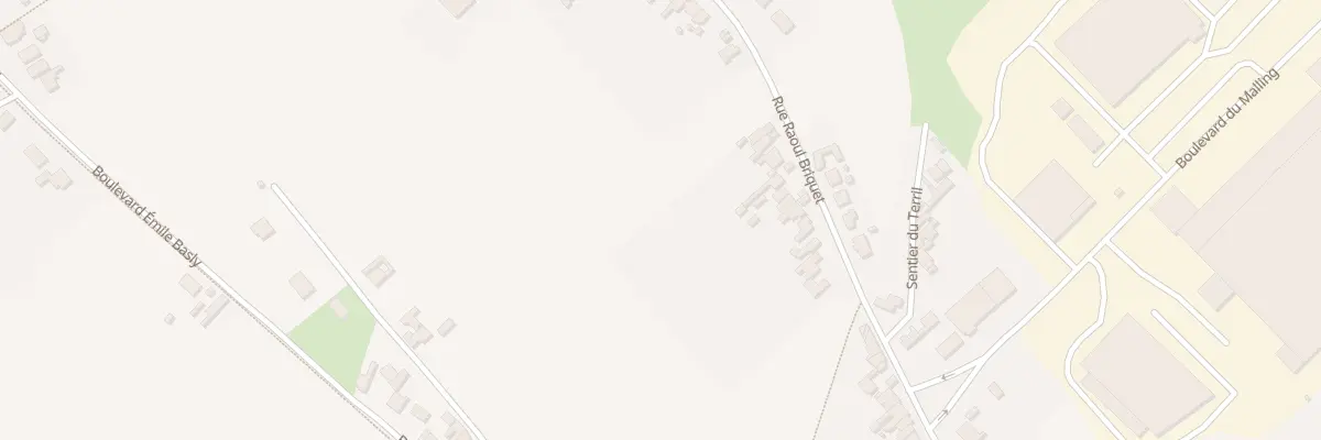 Plan du 287 Rue Raoul Briquet à Auchel
