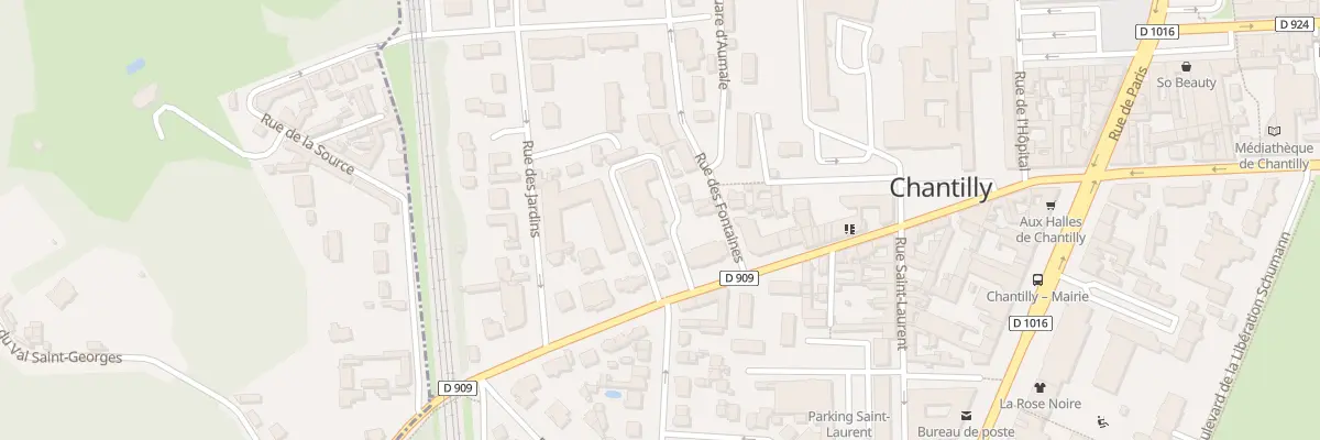 Plan du 18A Rue de Gouvieux à Chantilly
